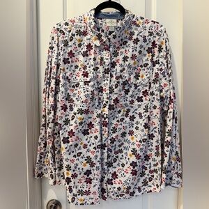 St. John's Bay Multicolor Floral Shirt